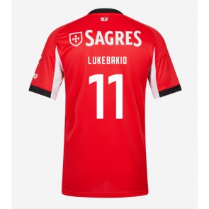 Benfica Dodi Lukebakio #11 Hjemmebanetrøje 2025-26 Kortærmet
